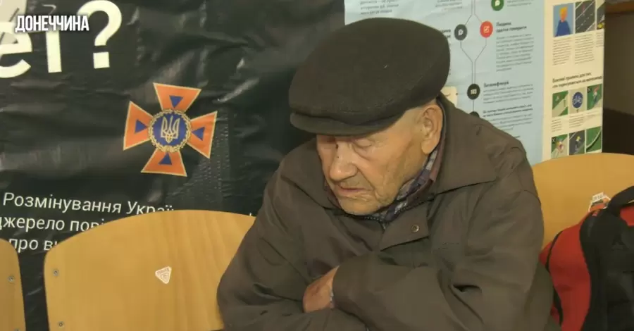 88-летний дедушка вышел из оккупации, чтобы не получать гражданство России